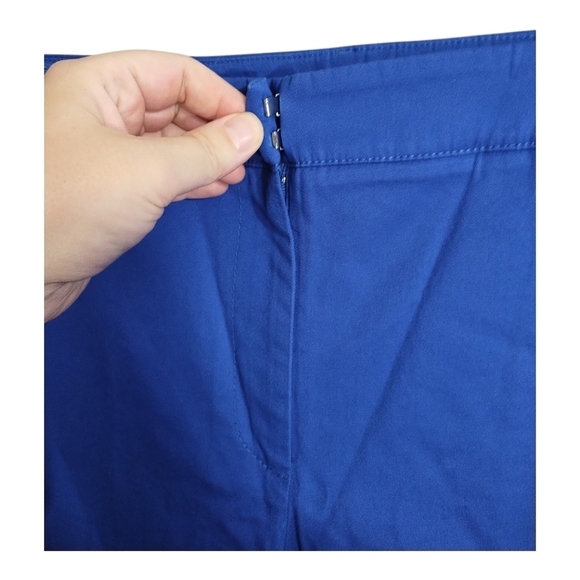 Talbots Perfect Crop Plus Size Business Casual Office Preppy Vacation Pants 14 - Picture 3 of 5